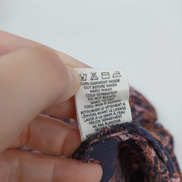 Billabong Tribal Print Shift Dress Women's XS Mini Boho Festival Hippie Beach - Picture 8 of 10